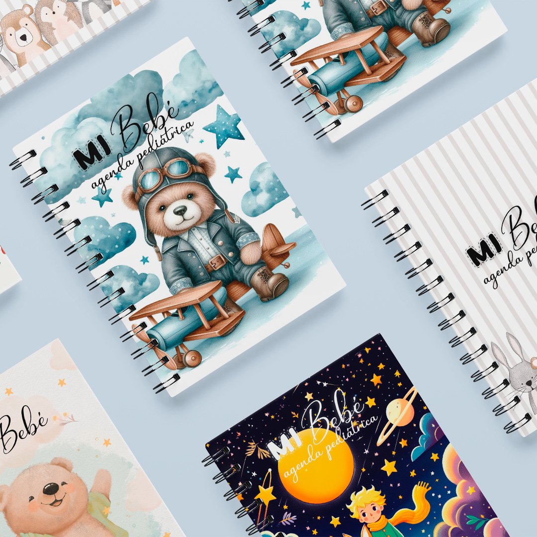 MIS PRIMEROS LATIDOS: Agenda pediátrica + Agenda embarazada - Imagen 7